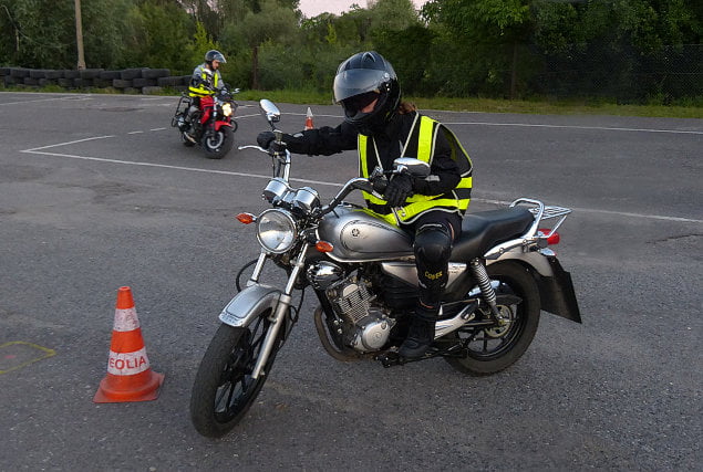 Prawo jazdy kategorii A1 - Motocykl - Yamaha YBR 125 - kat A1