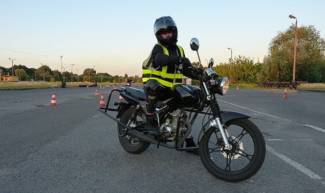 Prawo jazdy kategorii AM - Motocykl: Romet ZK 50 - kat AM